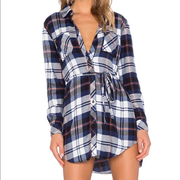 Rails Dresses & Skirts - Rails Nadine Flannel shirt dress size small